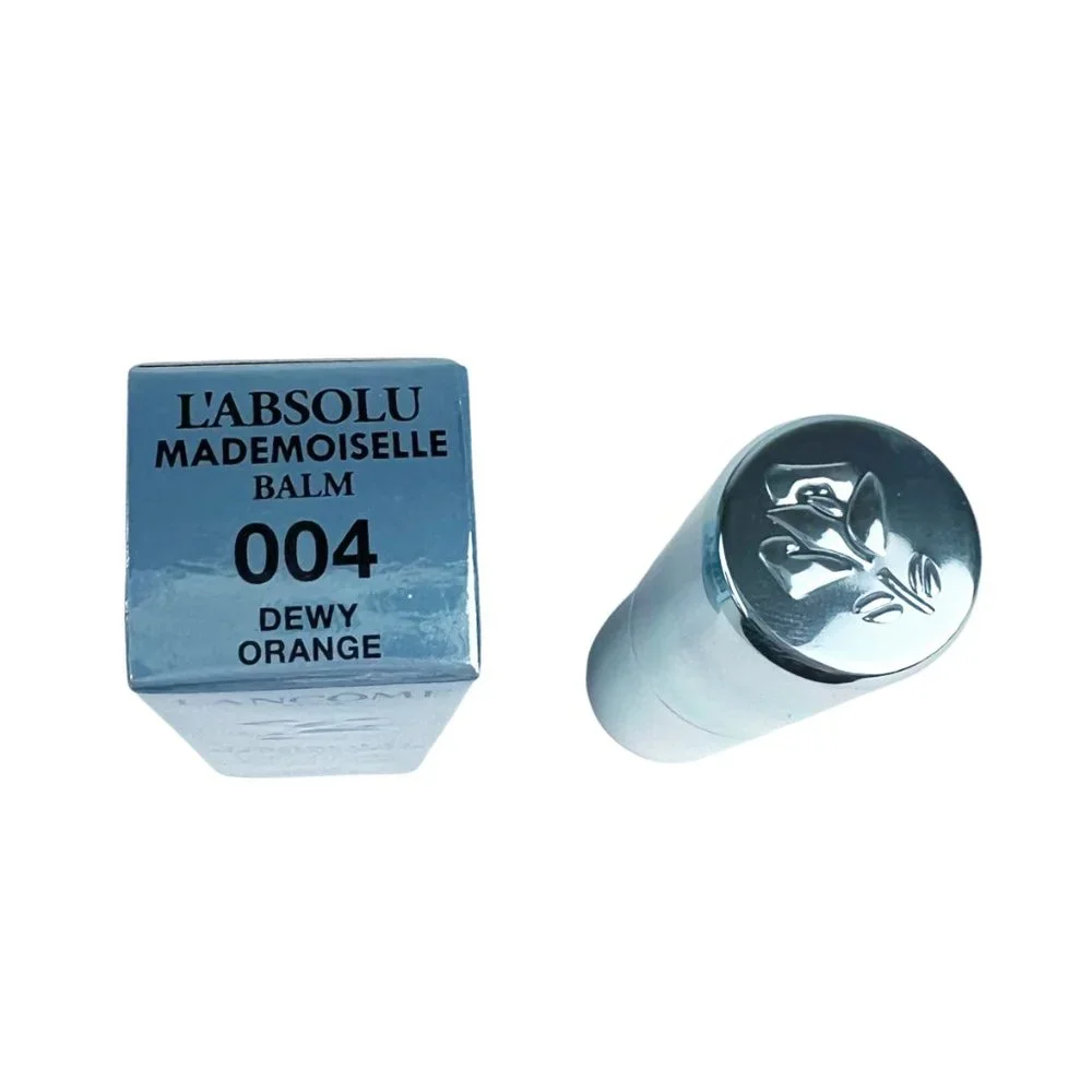 NEW LANCOME L'Absolu Mademoiselle Tinted Lip Balm 004 DEWY ORANGE Discontinued